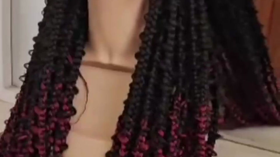 video wig synthetique 1 mn